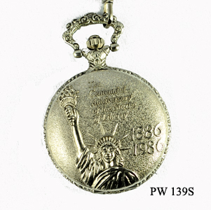 PW-139S Statue of Liberty - Silver