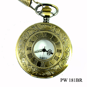 PW-181BR Hollow Steampunk Clock - Bronze