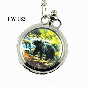 PW-183 Black Bear - Coloured/Silver