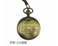 PW-216BR "To my son, never forget I love you forever" - Bronze